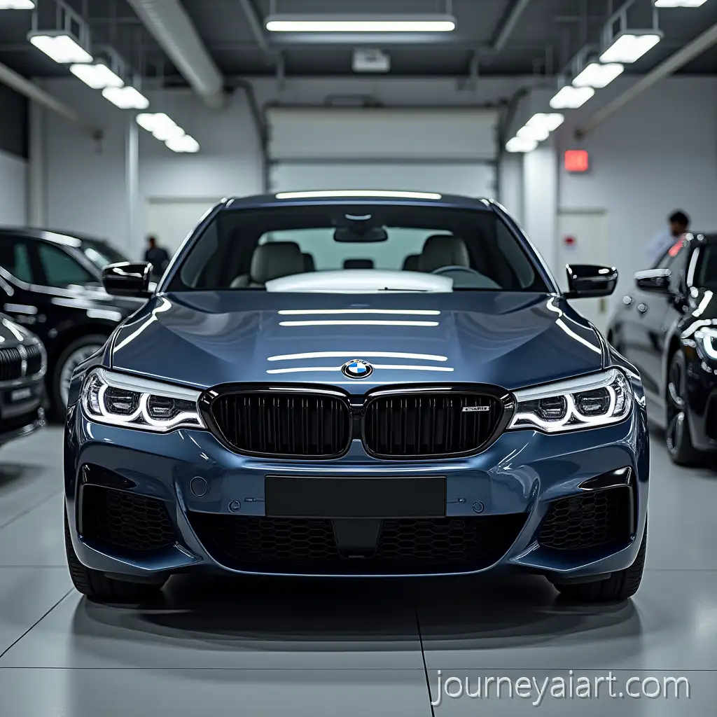 SAYED-MONEB-BMW-Car-Repair-Center-Advertisement-with-Logo-Design