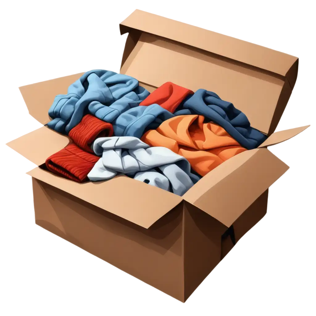 Winter-Clothes-Box-PNG-Image-in-Animated-Style-HighQuality-Transparent-Artwork-for-Creative-Projects