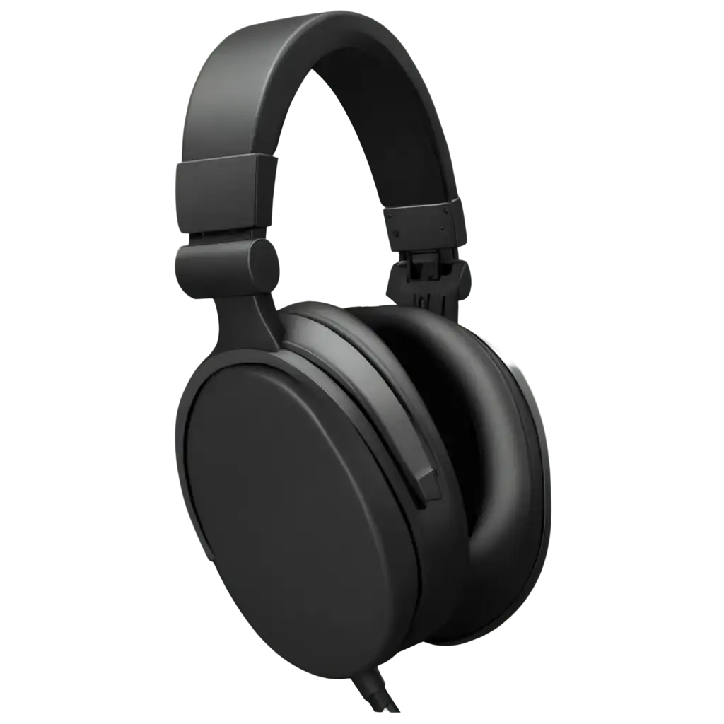 HighQuality-Headphone-PNG-Image-for-Clear-Visuals-and-Versatility