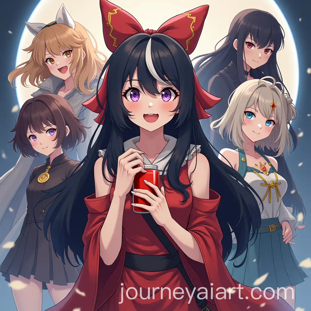 Poster-Featuring-Paimon-and-Geek-Characters-from-Different-Universes