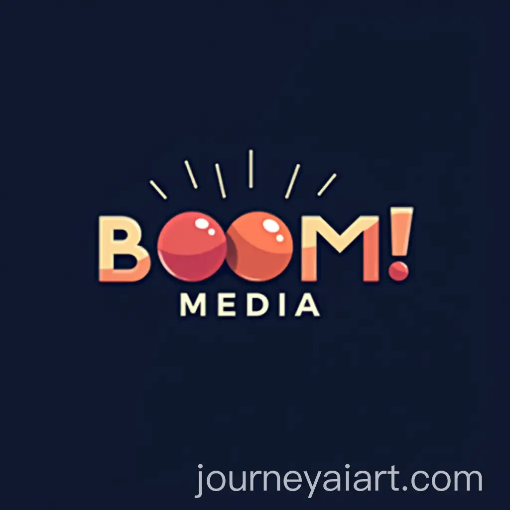 Boom-Media-Logo-Design