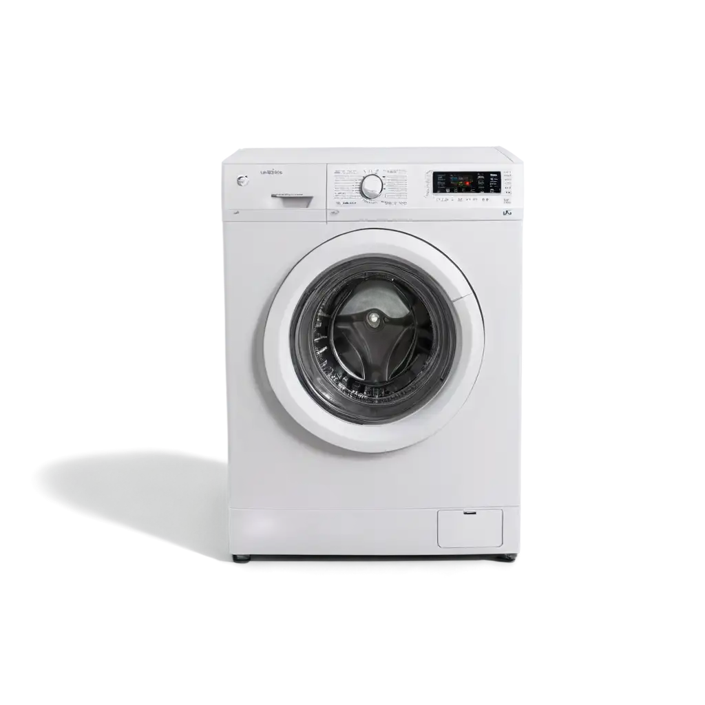 HighQuality-PNG-Image-of-a-White-Washing-Machine-Viewed-from-Above