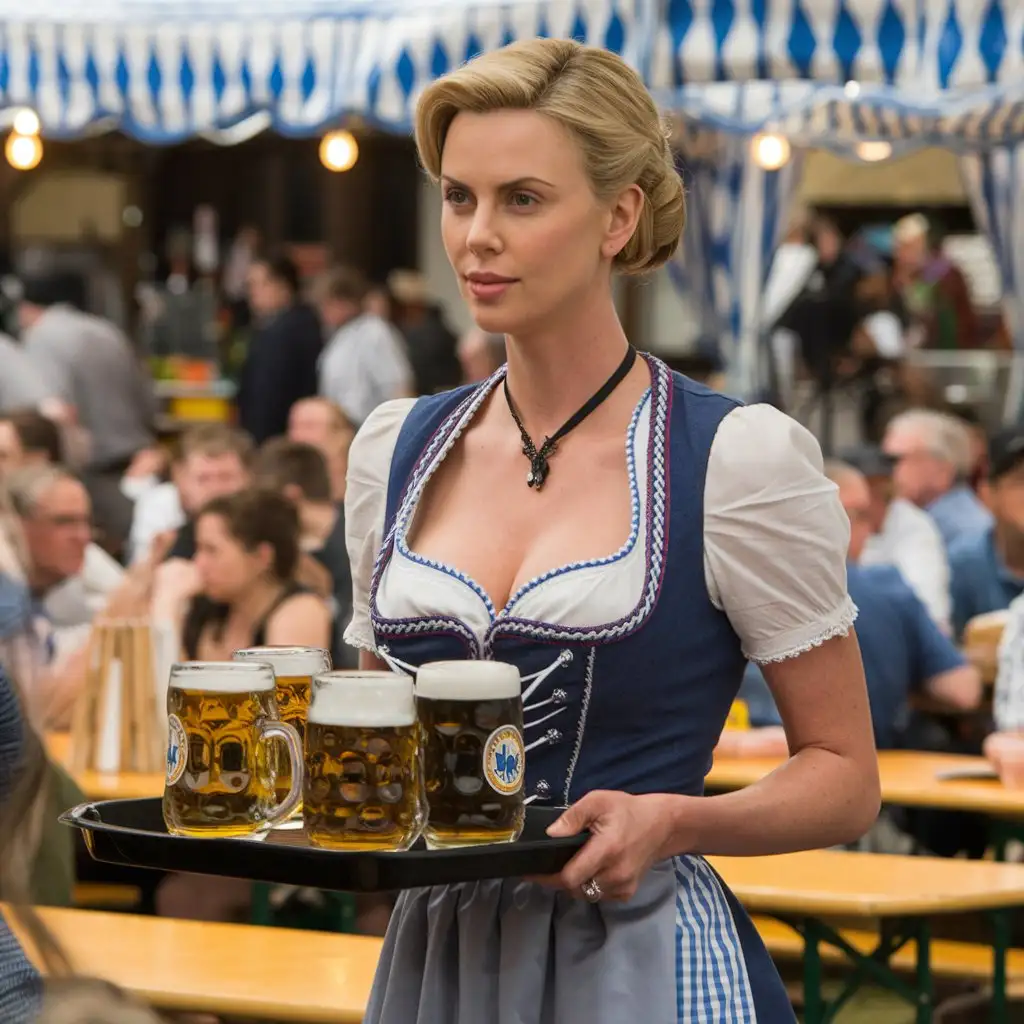 Charlize-Theron-as-Waitress-at-Oktoberfest