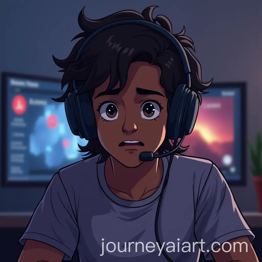 Serious-Black-Man-with-Headphones-in-a-Gaming-Environment