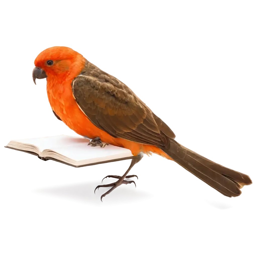 PNG-Image-of-Bird-Reading-Math-Book-Creative-and-Educational-Visuals