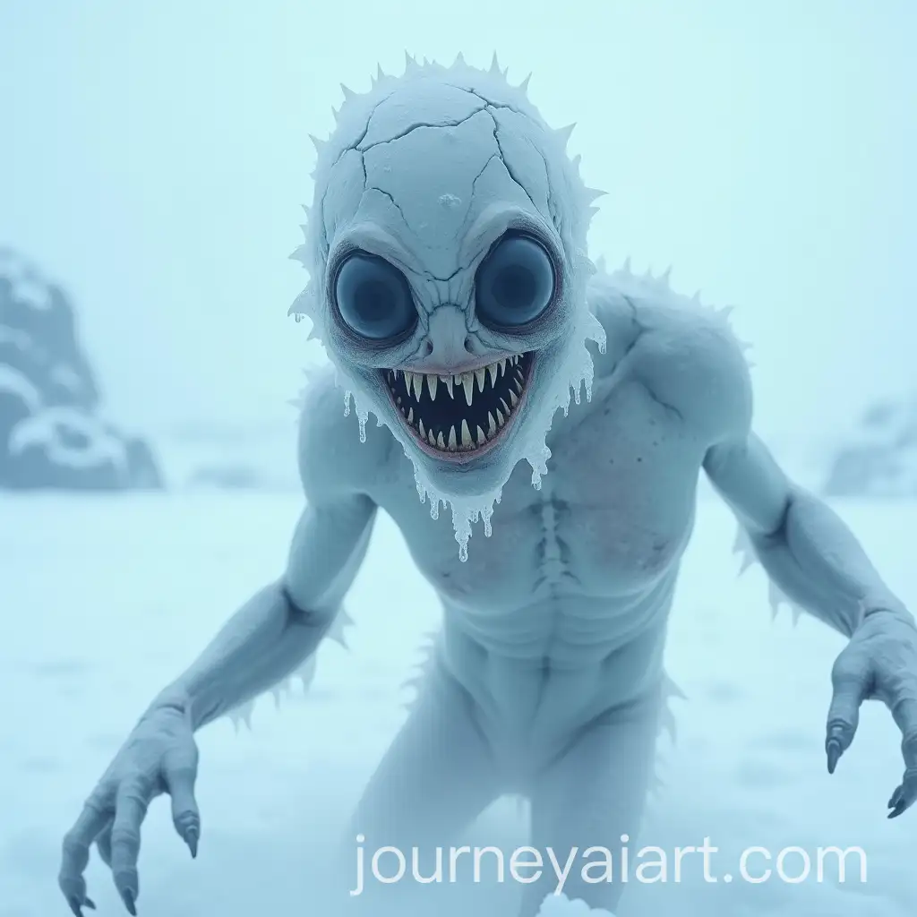Terrifying-Humanoid-Creature-in-an-Icy-Antarctic-Landscape