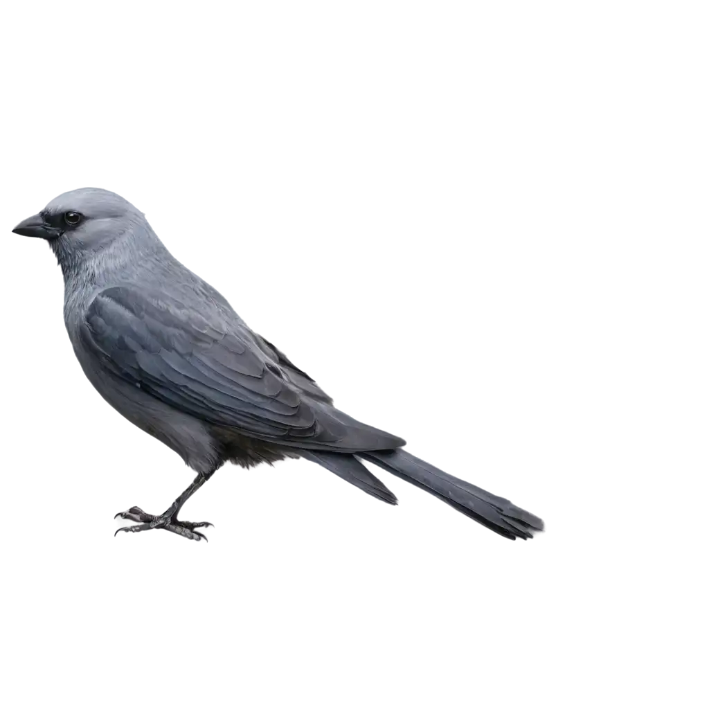 Jackdaw-PNG-Image-HighQuality-Clear-Representation-for-Versatile-Use