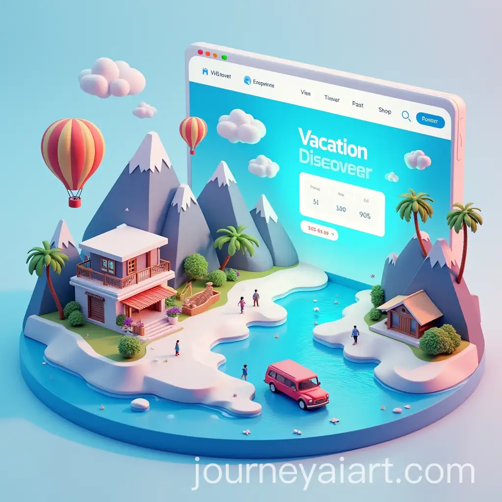 Interactive-3D-Travel-Booking-Website-with-Futuristic-Animation-and-Vacation-Planning-Tools