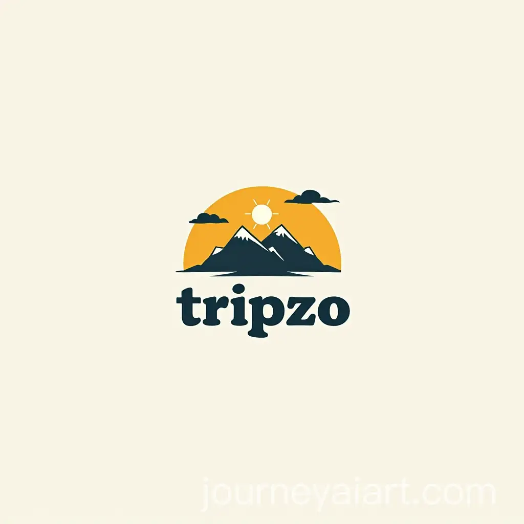 Logo-Design-for-Travel-Brand-Tripzo-with-Modern-Aesthetic