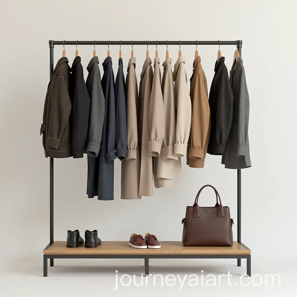 Minimalist-Capsule-Wardrobe-Featuring-Essential-Clothing-Pieces