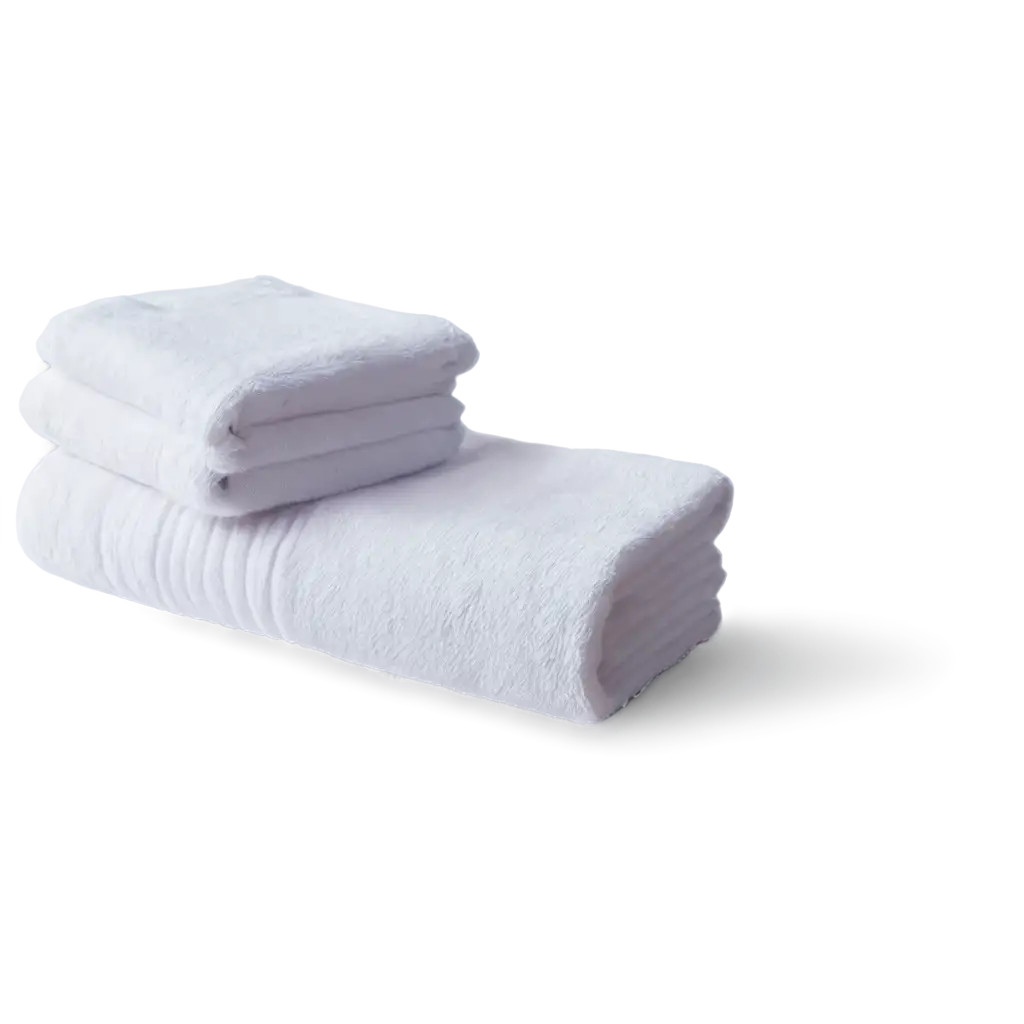 White-Towel-PNG-Image-HighQuality-Transparent-Background-for-Versatile-Use