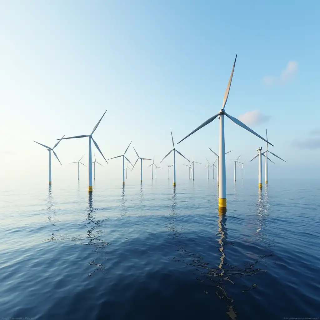 Offshore Windpark in the Baltic Sea