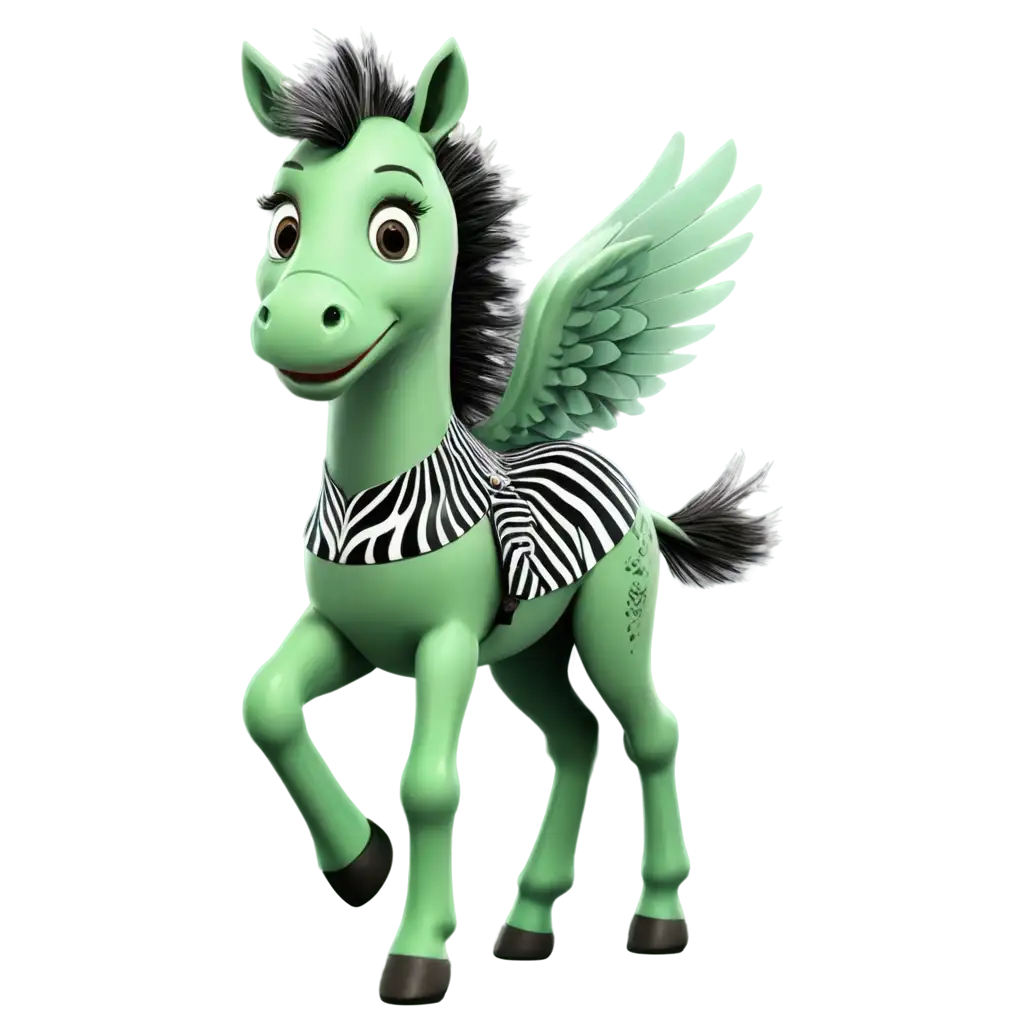 Green-Winged-Horse-PNG-Image-Unique-Fantasy-Art-with-Zebras