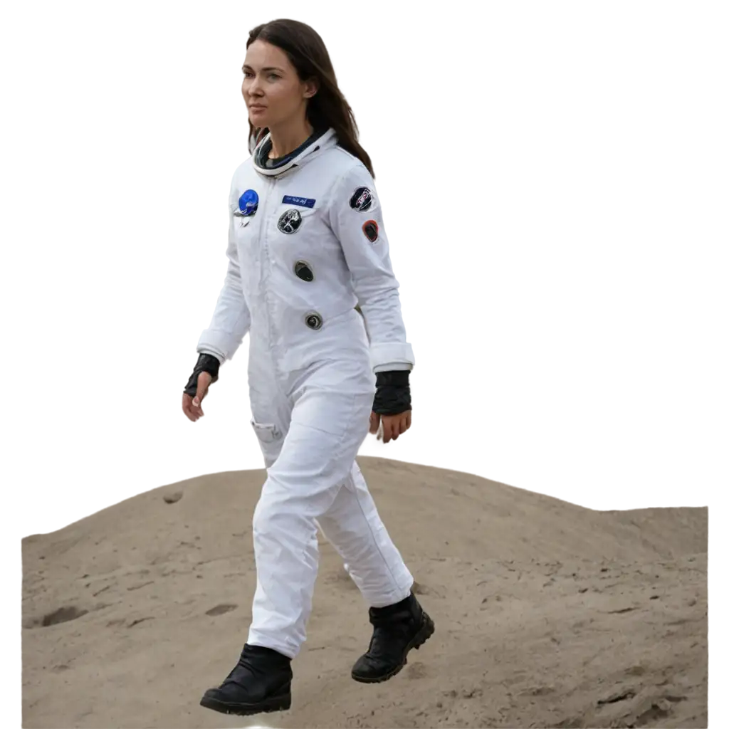 Astronaut walking on the moon meets Alice Cramden