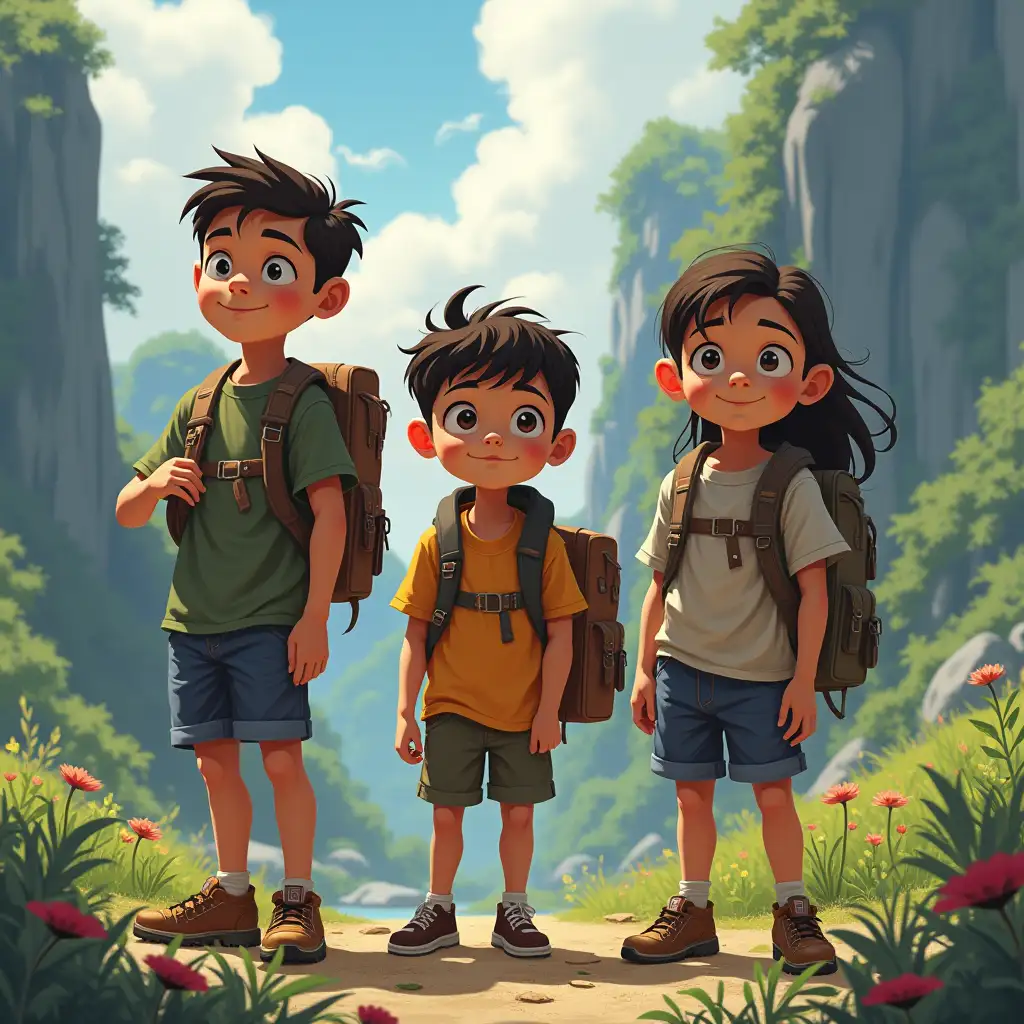 REALISTIC ADVENTUROUS KIDS