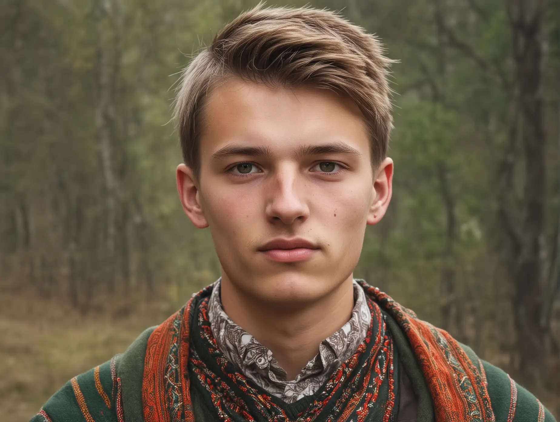 young man from lithuania