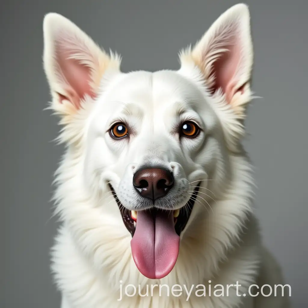 Regal-White-Dog-in-Elegant-Portrait