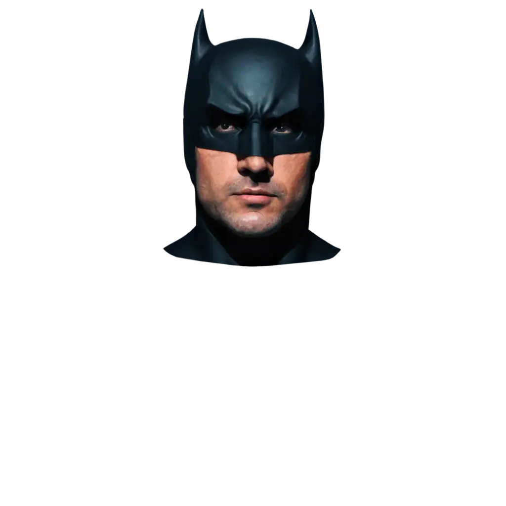 batman without his mask