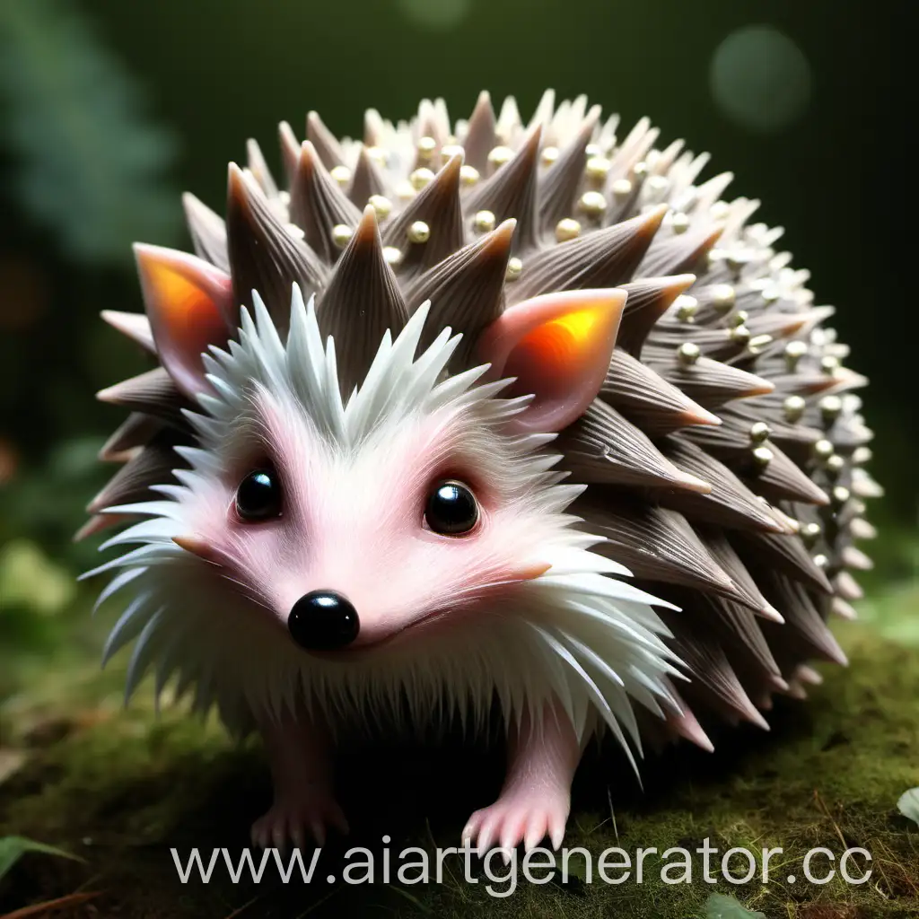 Enchanted-Fairy-Hedgehog-in-Mystical-Forest-Glade