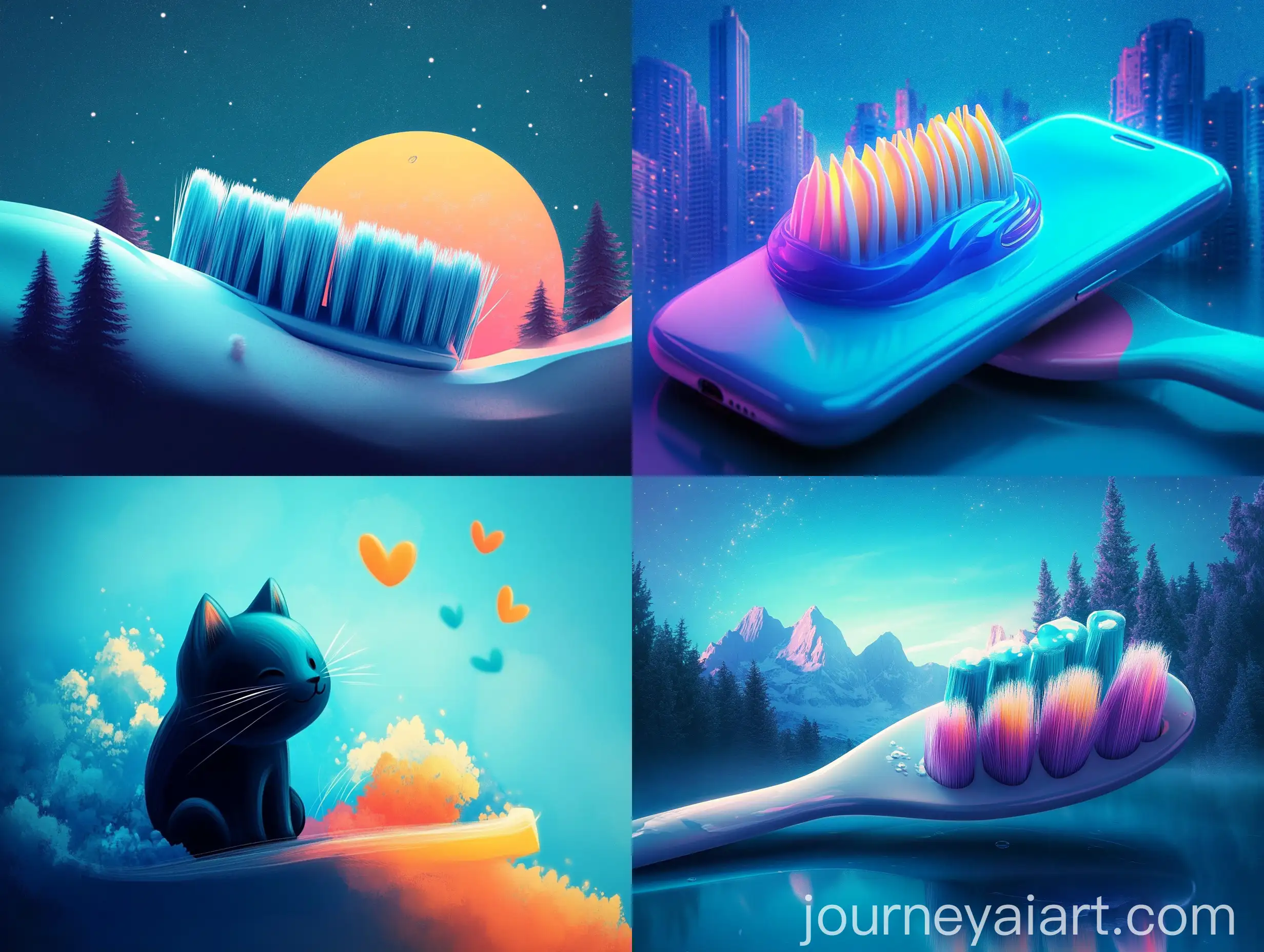 Magical-Fantasy-Cat-Art-in-Apofiss-Style