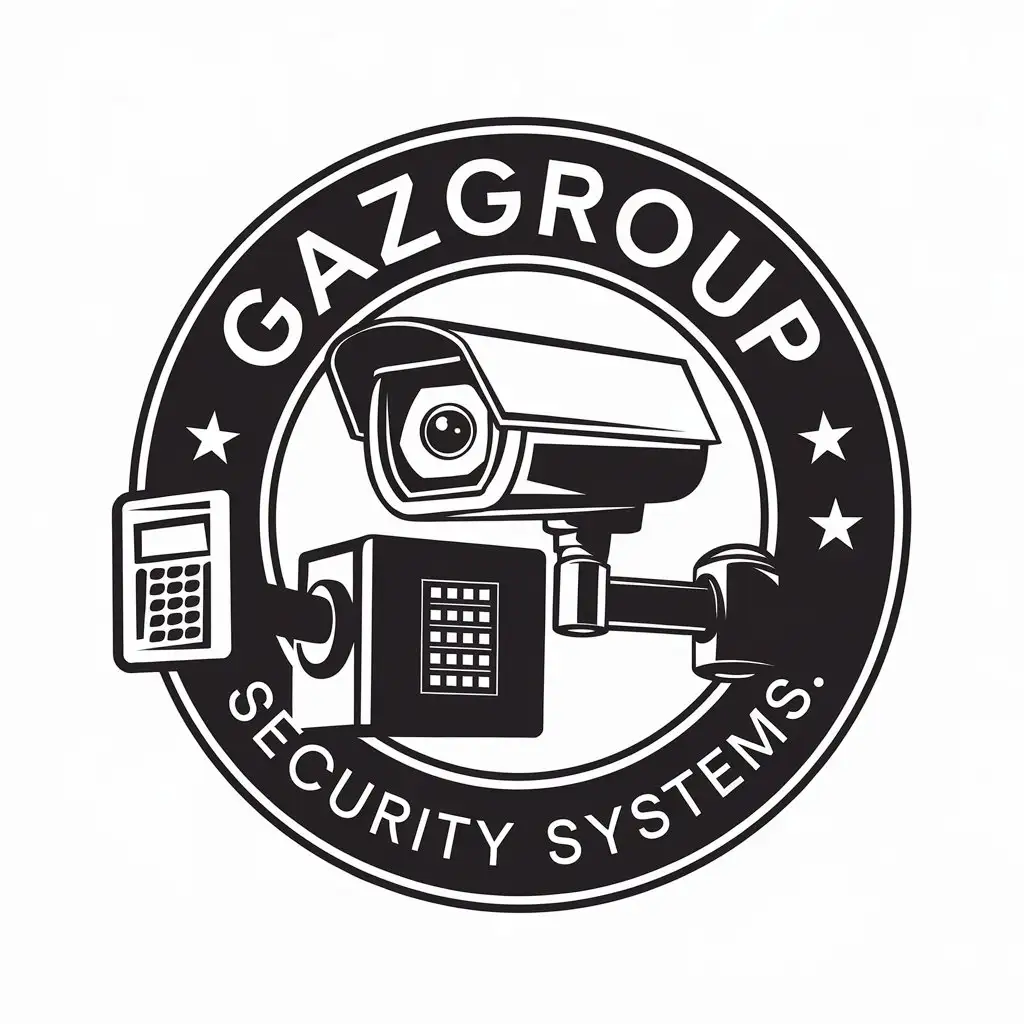 LOGO-Design-for-GazGroup-Security-Systems-ConstructionInspired-Video-Camera-and-Intercom-with-Clear-Background