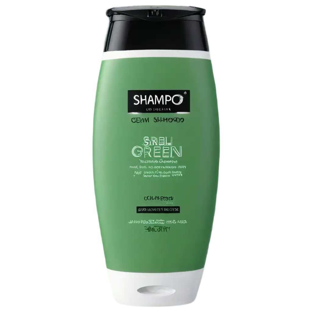 Shampoo-Green-PNG-Image-Fresh-and-Vibrant-Digital-Illustration