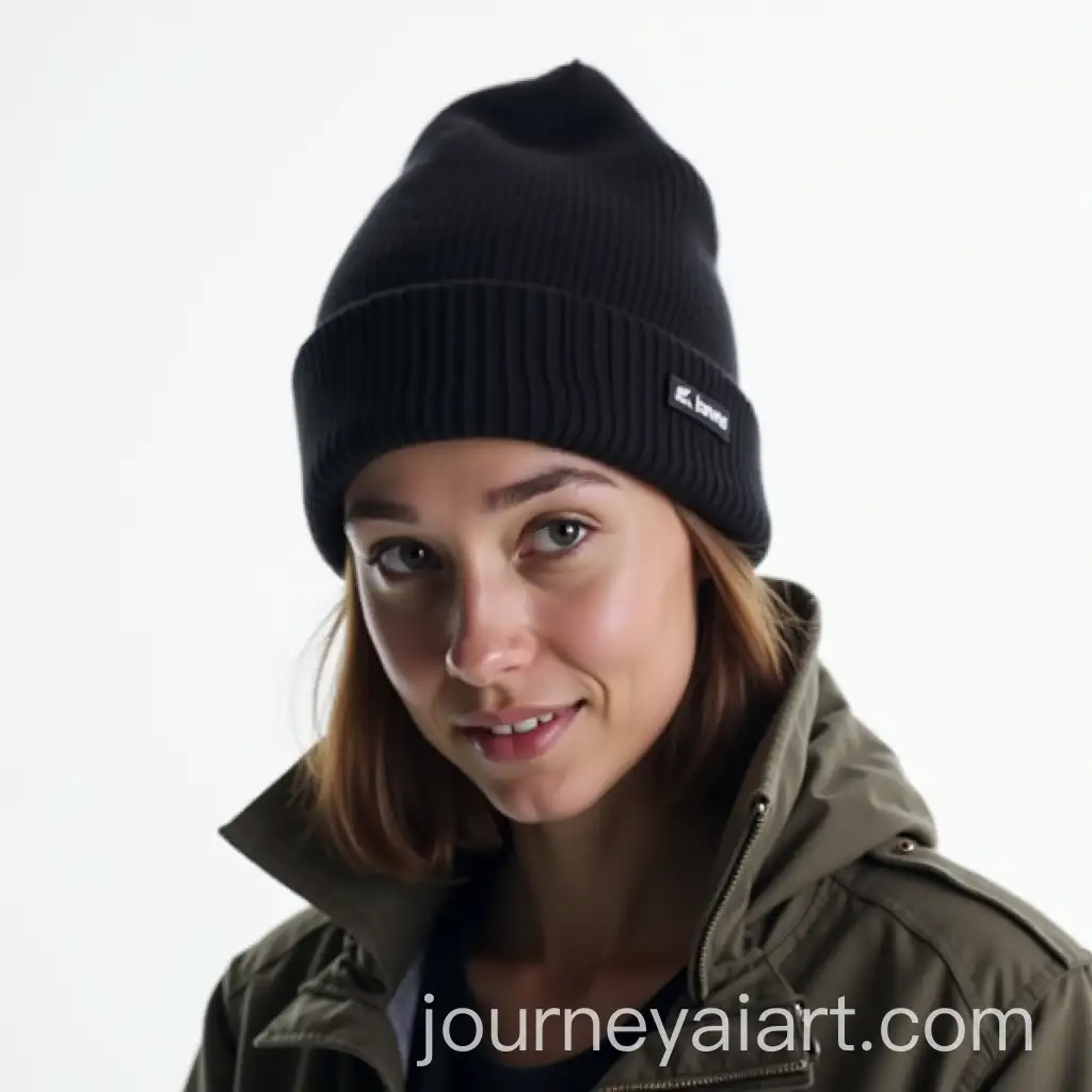 Person-in-Black-Beanie-Against-a-White-Background