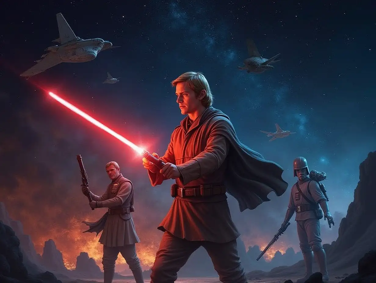 Background around Star Wars