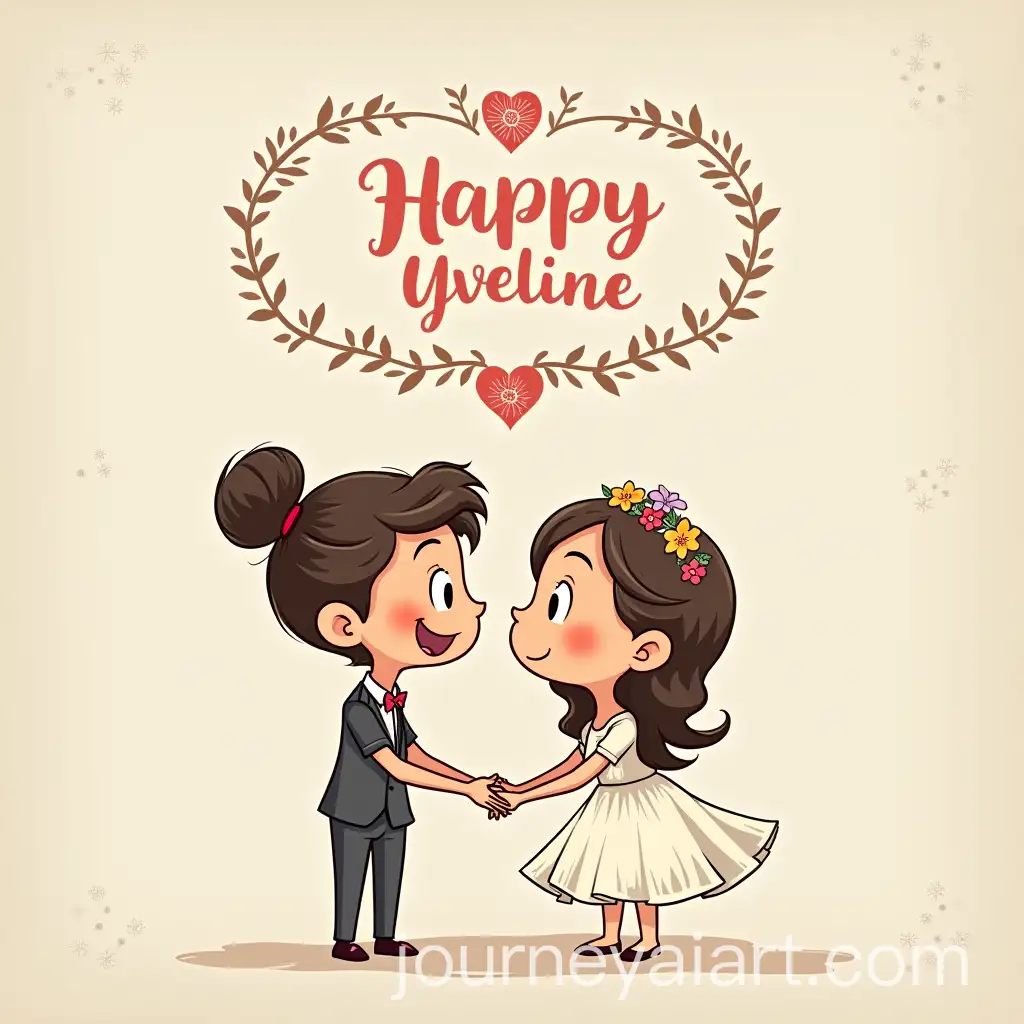 Personalized-Wedding-Anniversary-Card-for-Camille-and-Yveline