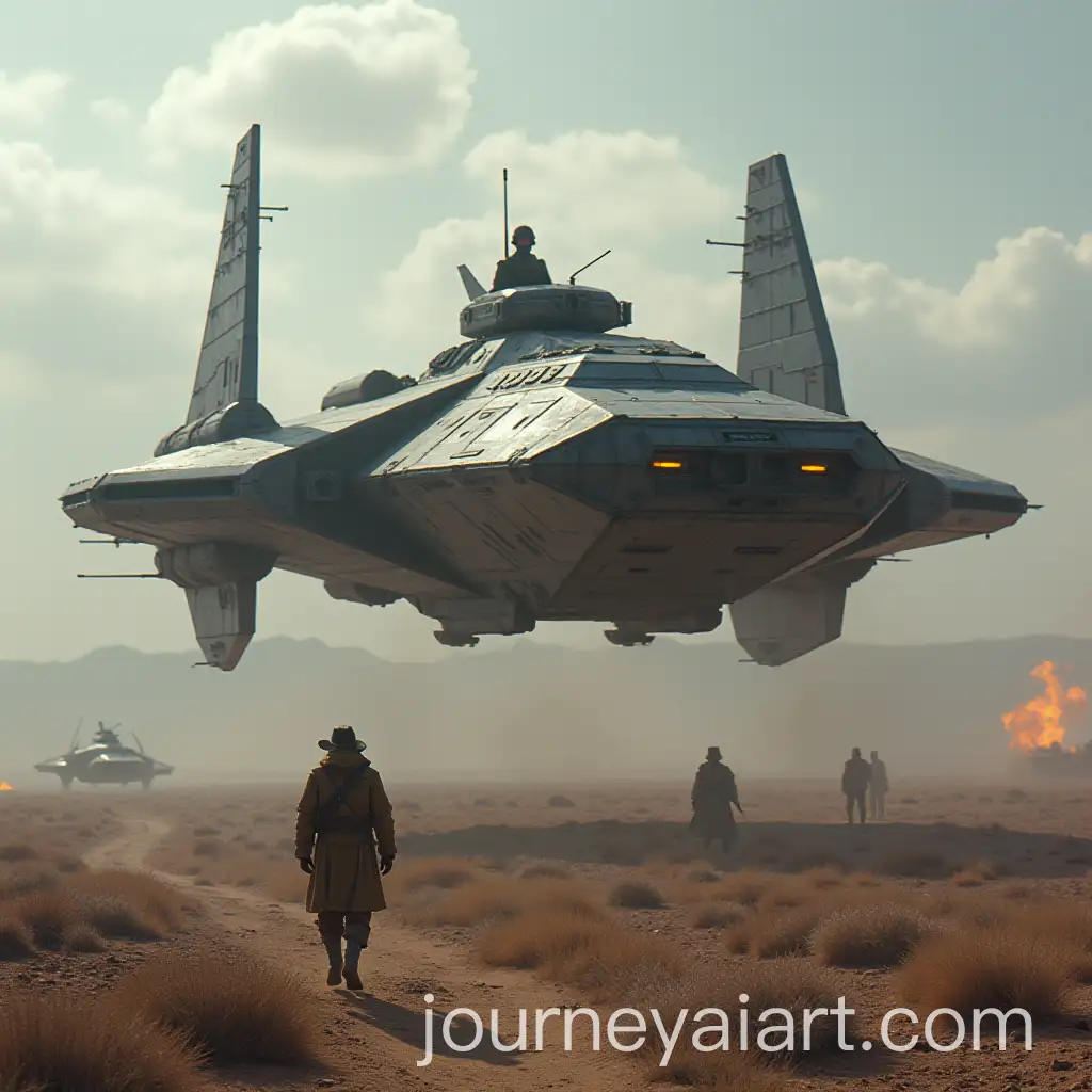 SciFi-LowAltitude-Attack-Transport-Infantry-in-Star-WarsInspired-Setting