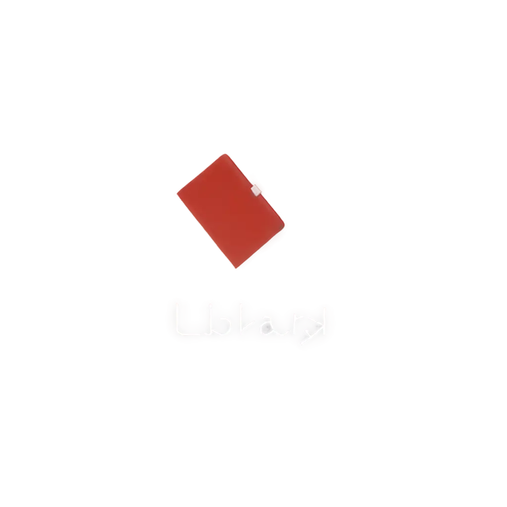 Red-Note-Book-Library-PNG-Image-HighQuality-Visual-for-Various-Applications