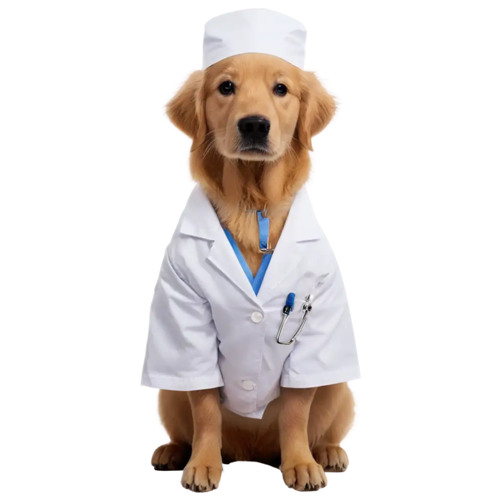 Golden-Retriever-Dog-in-Doctors-Outfit-PNG-Image-Playful-and-Professional-Concept