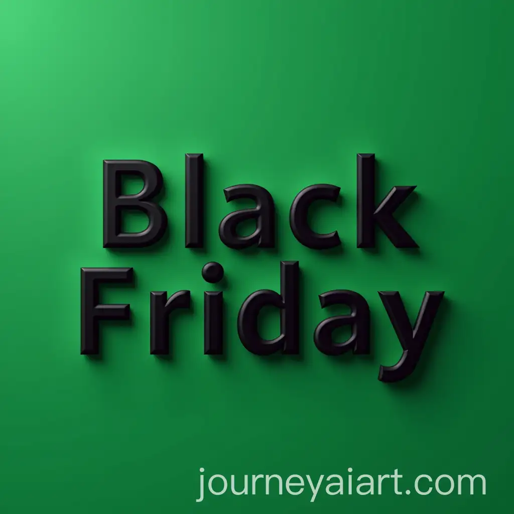 Engraved-Black-Friday-Text-Effect-on-Green-Background