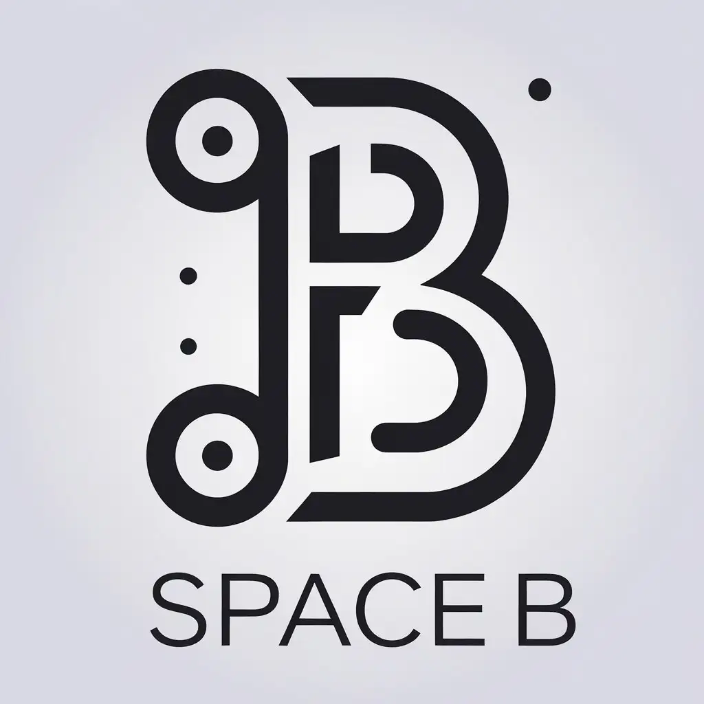 LOGO-Design-For-Space-B-Modern-B-Symbol-for-Internet-Industry