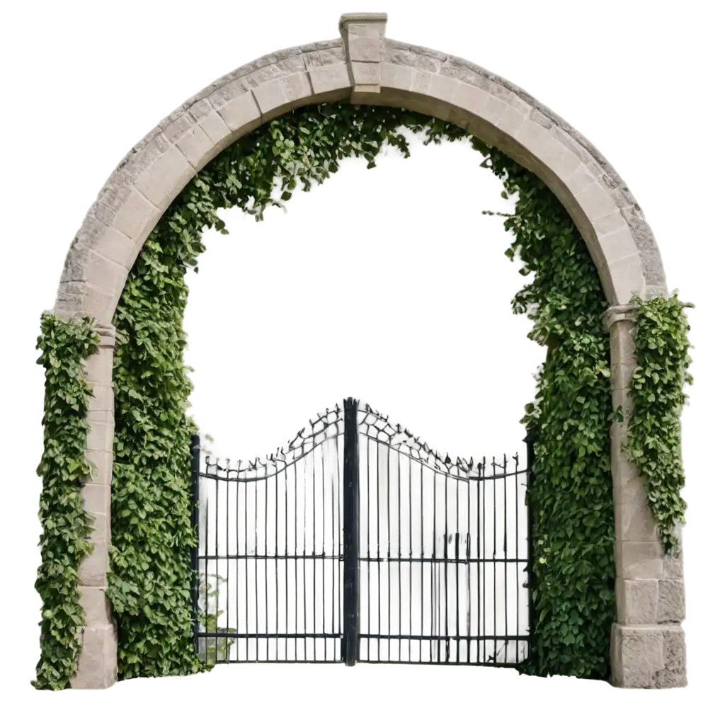 Historic-Stone-Arch-With-Ivy-PNG-Capturing-Timeless-Elegance-in-Digital-Art