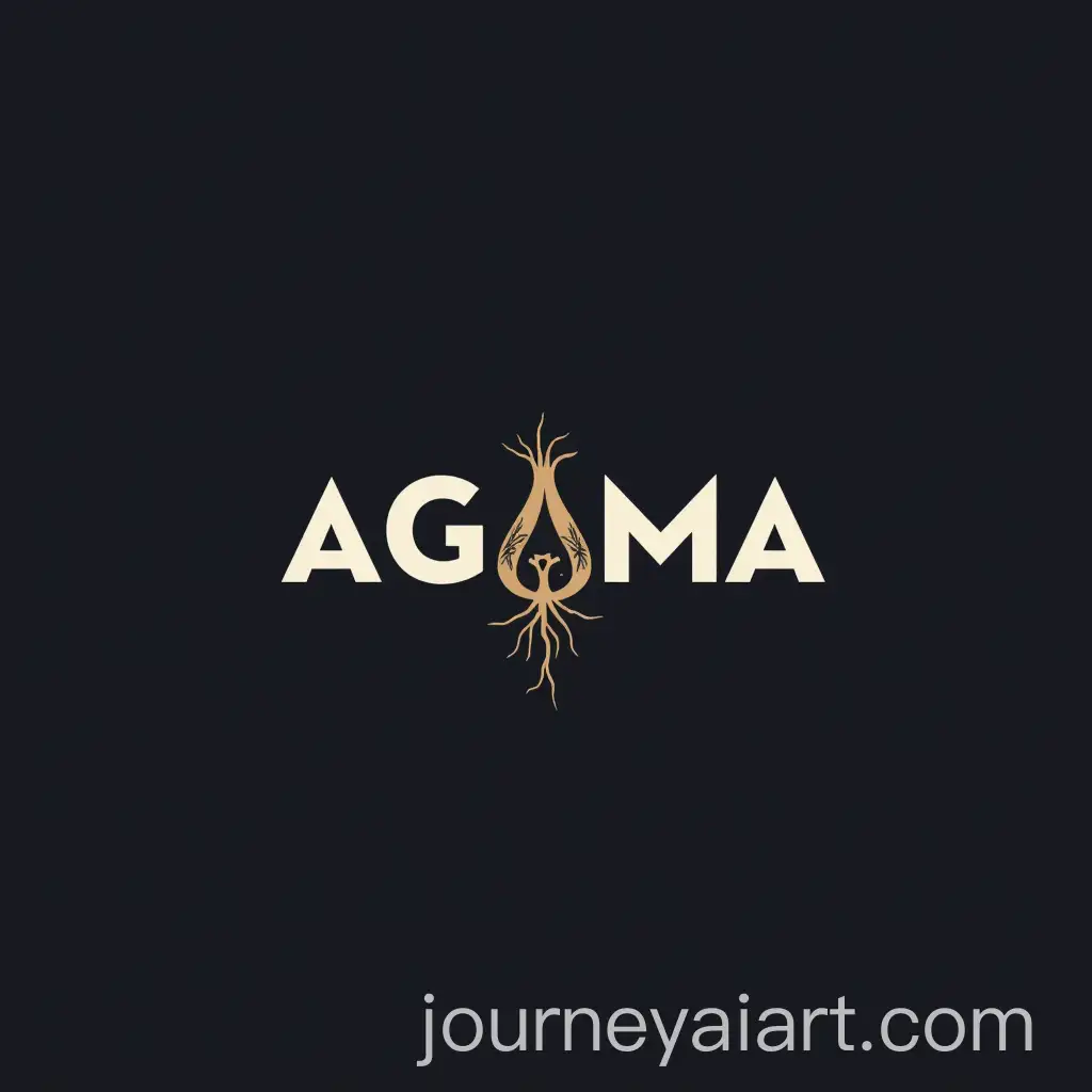 Minimalist-Logo-Design-of-AGAMA-with-Infinity-Symbol-Integration