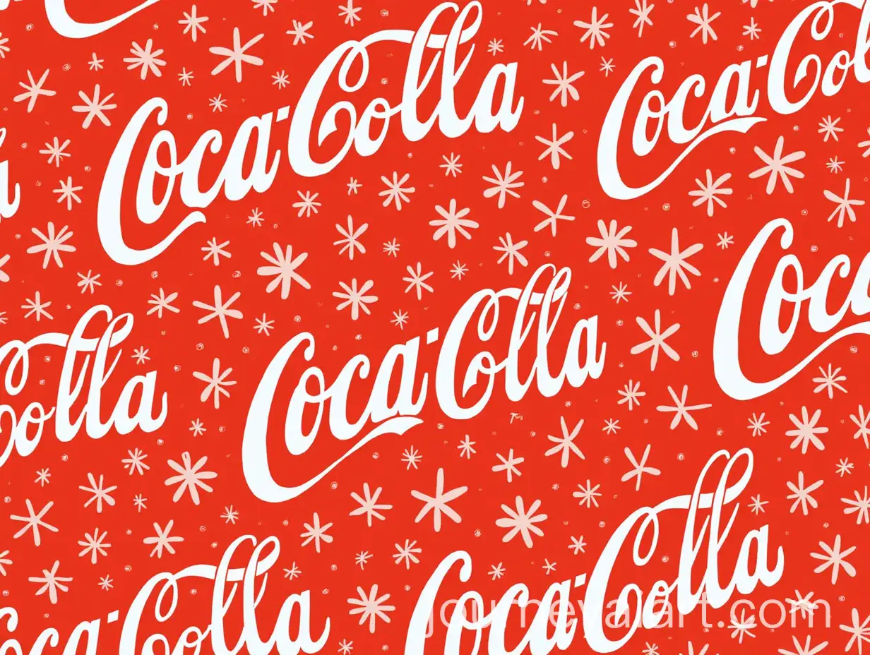 Fluffy-CocaCola-Logo-with-Soft-andAI-Image-Prompt-Expansion-Playful-Design