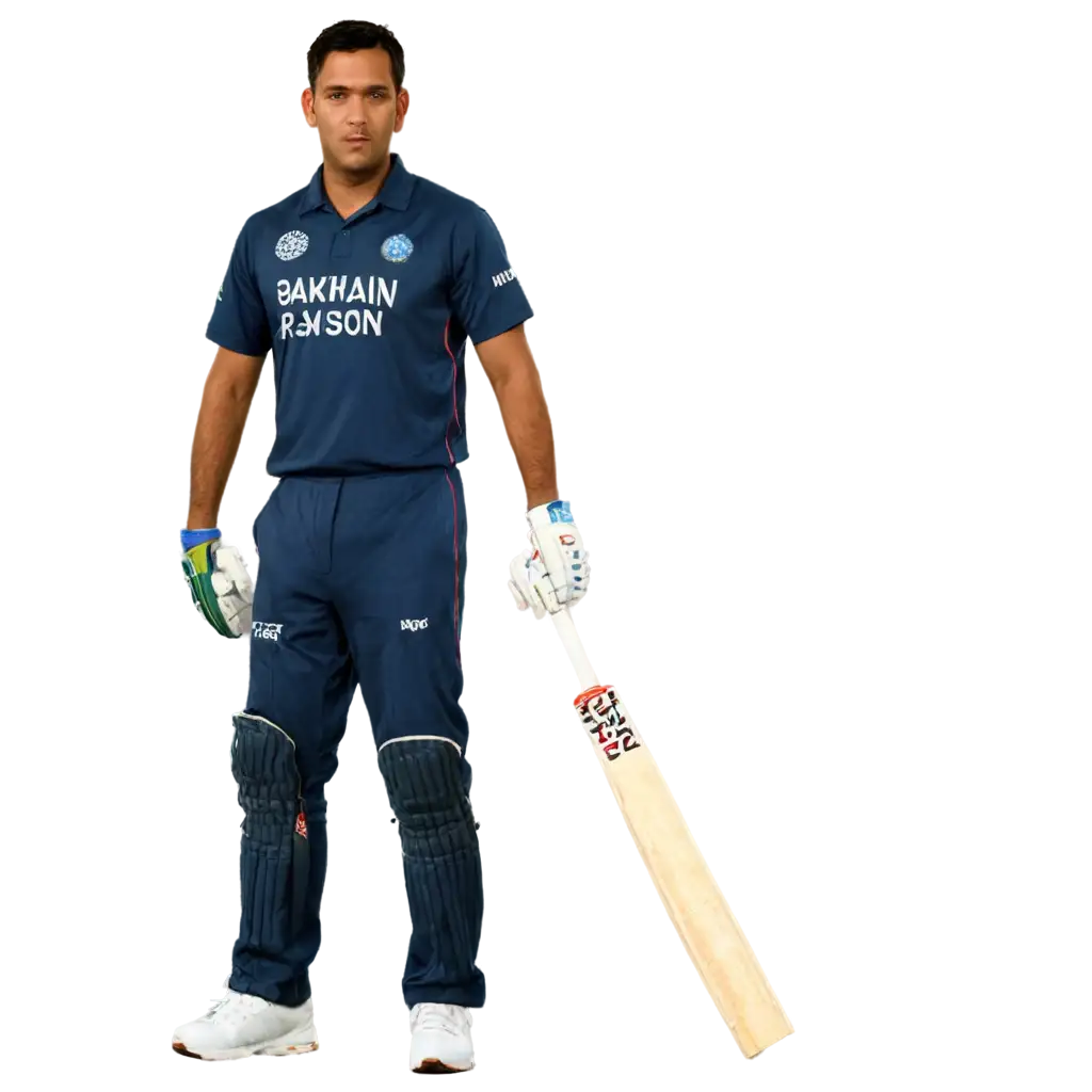 MS-Dhoni-PNG-Image-in-Indian-Dress-Front-View-with-Transparent-Background