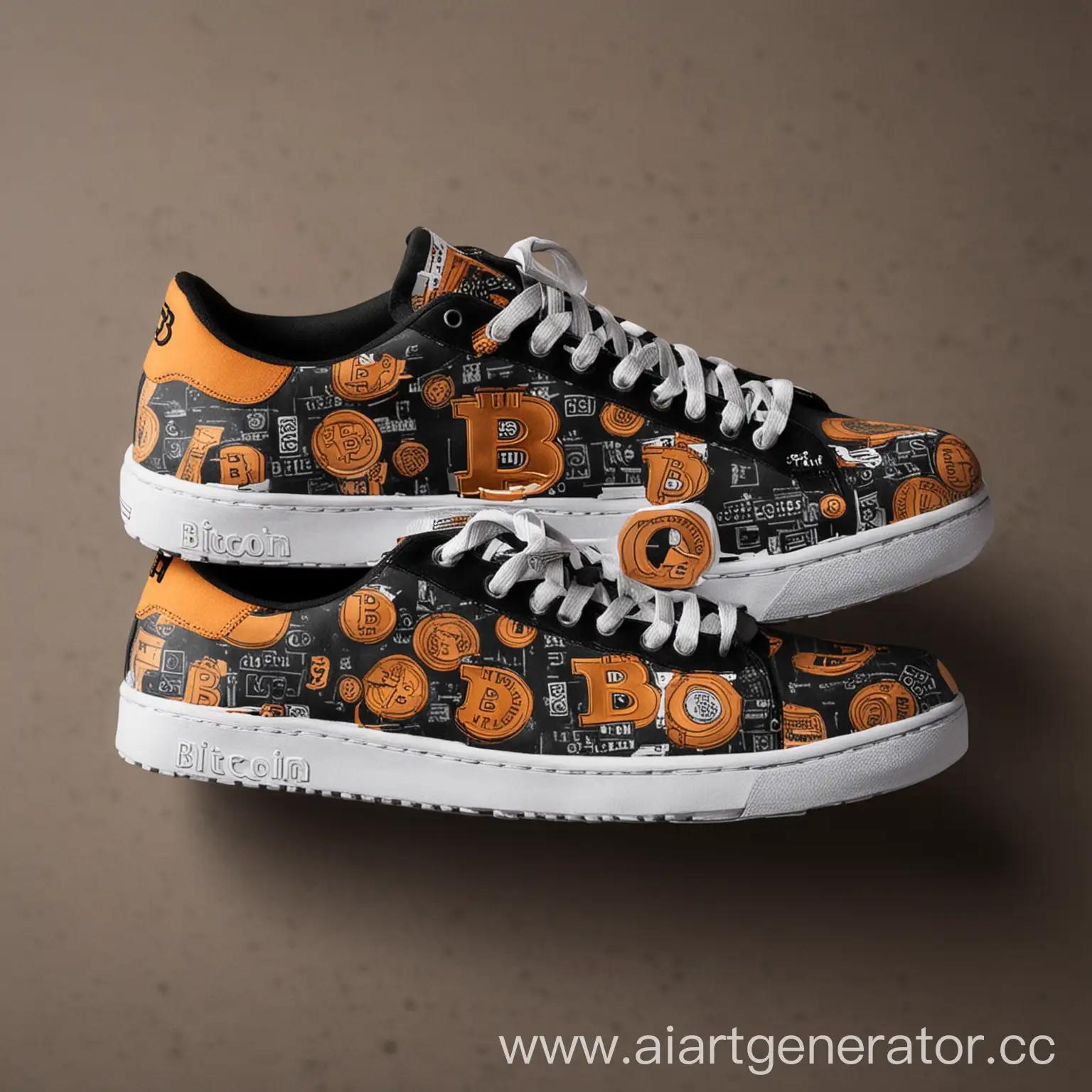 Bitcoin-Logo-Sneakers-for-Cryptocurrency-Enthusiasts