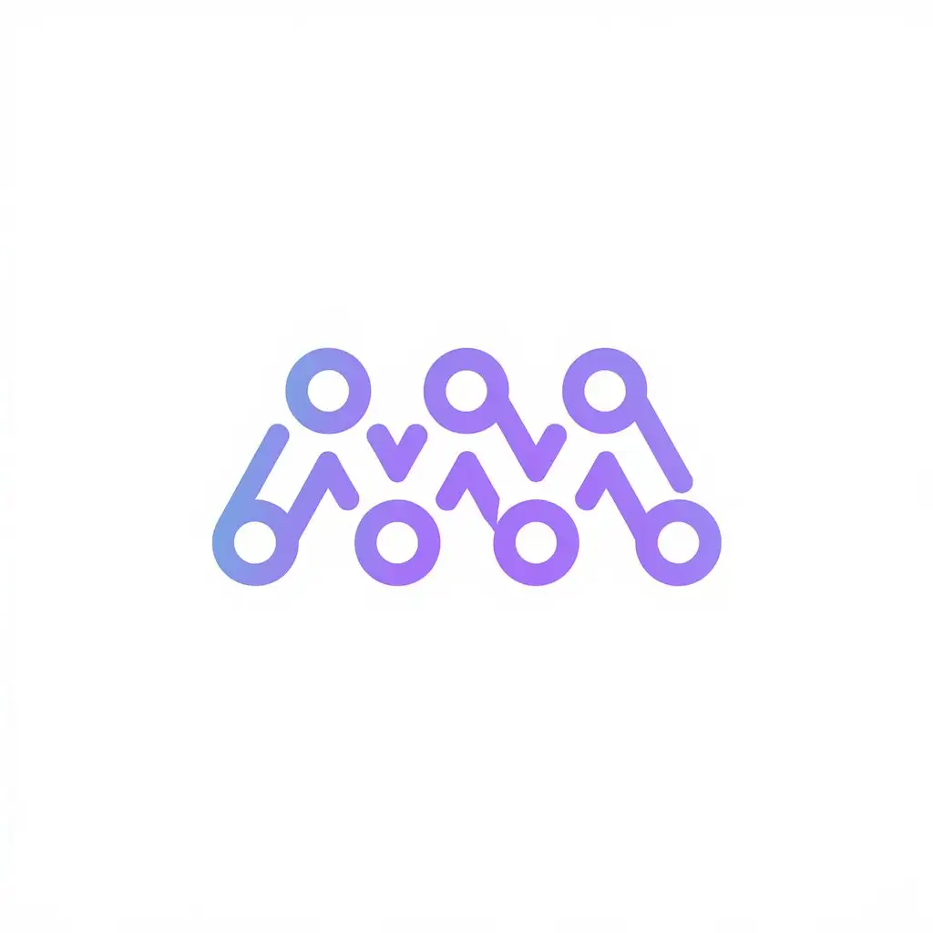 LOGO Design for AM Purple AM Symbol with Technology Industry Theme