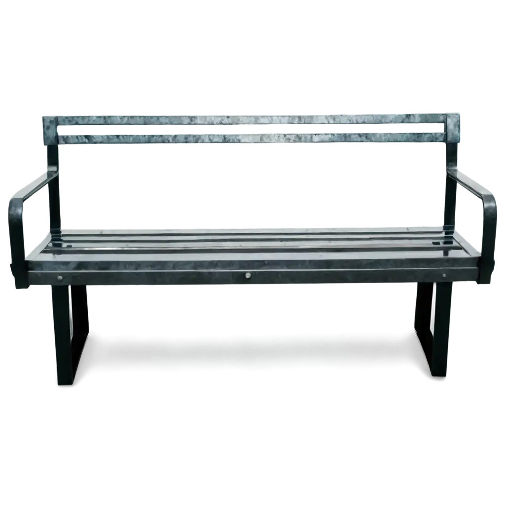 HighQuality-PNG-of-a-Metal-Bench-Perfect-for-Various-Design-Applications