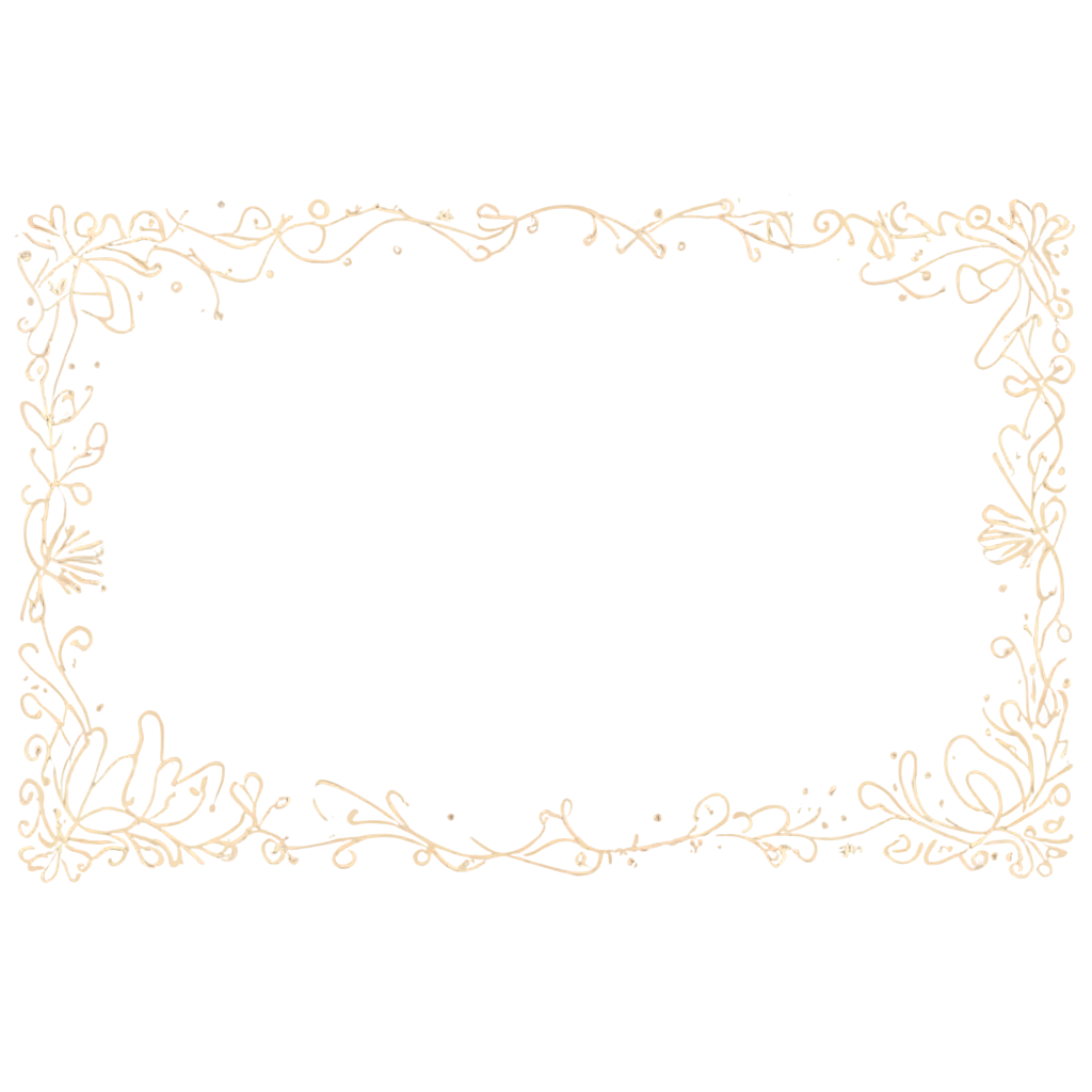 Vintage-Doodle-Line-Art-Border-PNG-Image-Enhance-Your-Design-with-Nostalgic-Charm