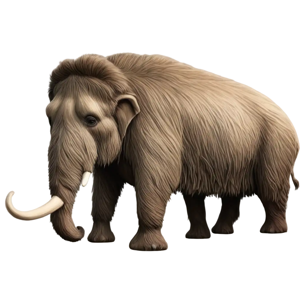 Mammoth-Animal-in-Jungle-Animated-Style-PNG-Image-HighQuality-Digital-Artwork-for-Creative-Projects