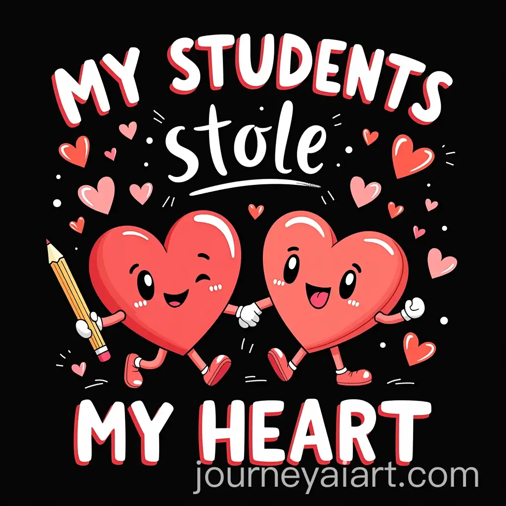 Cheerful-Heart-and-Pencil-Characters-Holding-Hands-with-Fun-Doodle-Accents