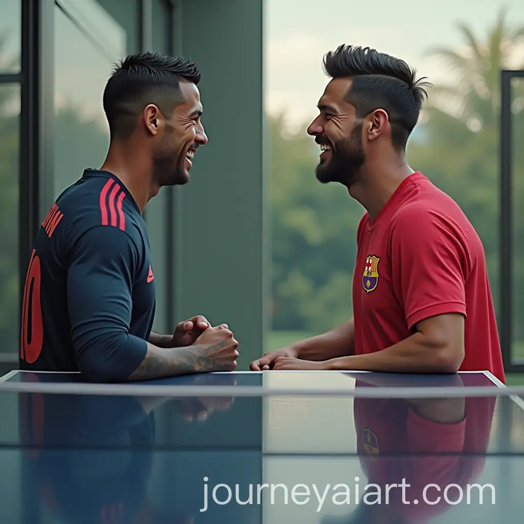 Ronaldo-and-Messi-Competing-in-a-Friendly-Game-of-Table-Tennis