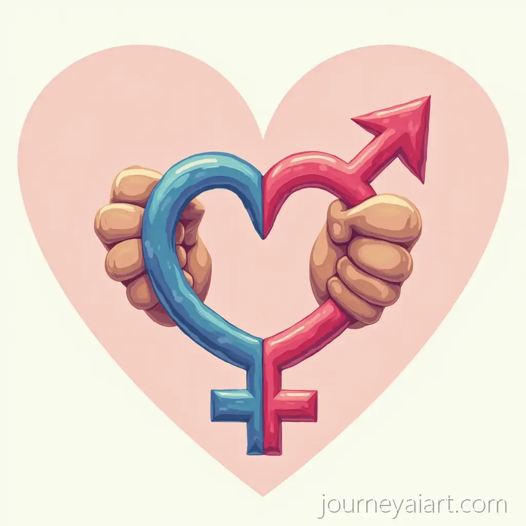 BisAI-Image-Prompt-Expansionexuality-Symbol-with-Heart-and-Fist-Icons