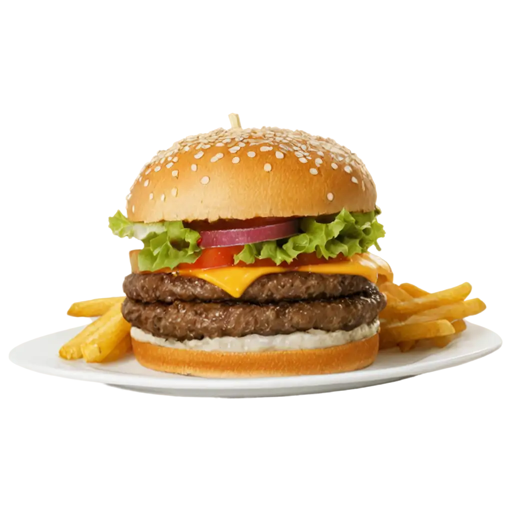 HighQuality-PNG-Burger-Image-for-Various-Digital-Uses