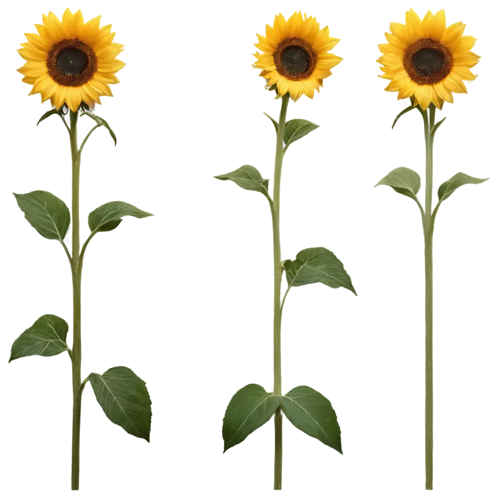 Cute-Sunflower-PNG-Image-Brighten-Your-Projects-with-HighQuality-Graphics