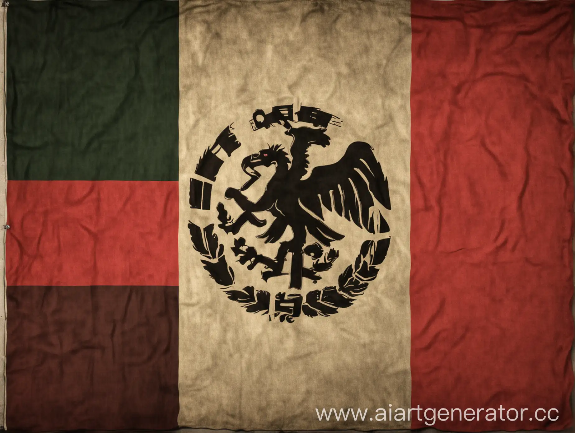 Controversial-Historical-Interpretation-Nazi-Mexico-Flag-Representation