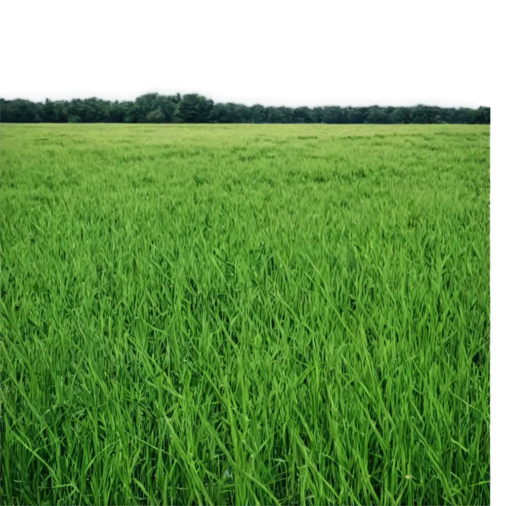 HighQuality-PNG-Image-of-a-Green-Field-with-Tall-Grass-for-NatureInspired-Designs